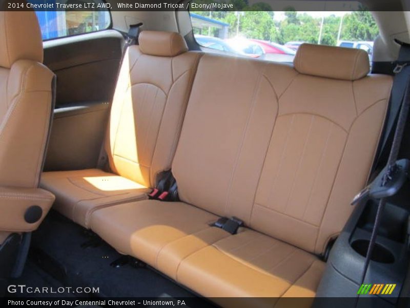 Rear Seat of 2014 Traverse LTZ AWD