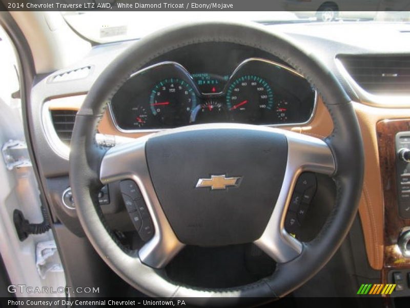  2014 Traverse LTZ AWD Steering Wheel