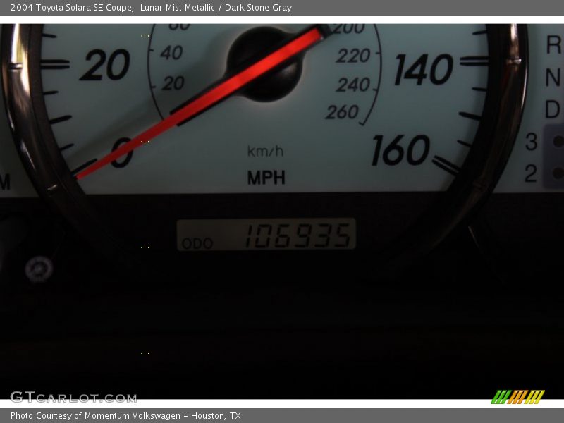 Lunar Mist Metallic / Dark Stone Gray 2004 Toyota Solara SE Coupe