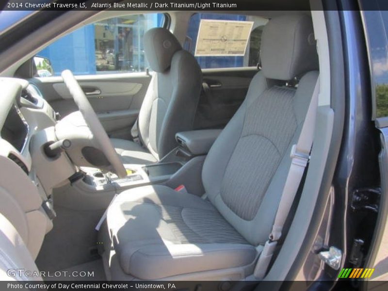 Front Seat of 2014 Traverse LS