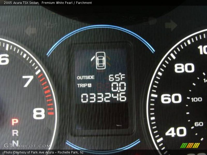 Premium White Pearl / Parchment 2005 Acura TSX Sedan