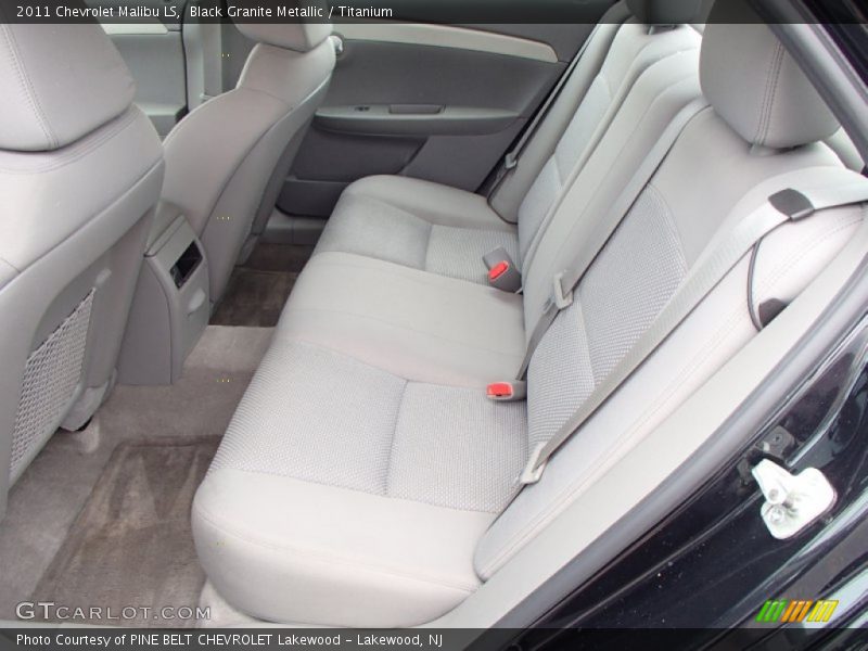 Black Granite Metallic / Titanium 2011 Chevrolet Malibu LS