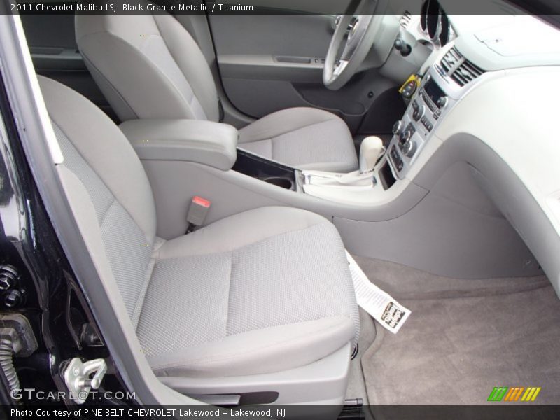 Black Granite Metallic / Titanium 2011 Chevrolet Malibu LS