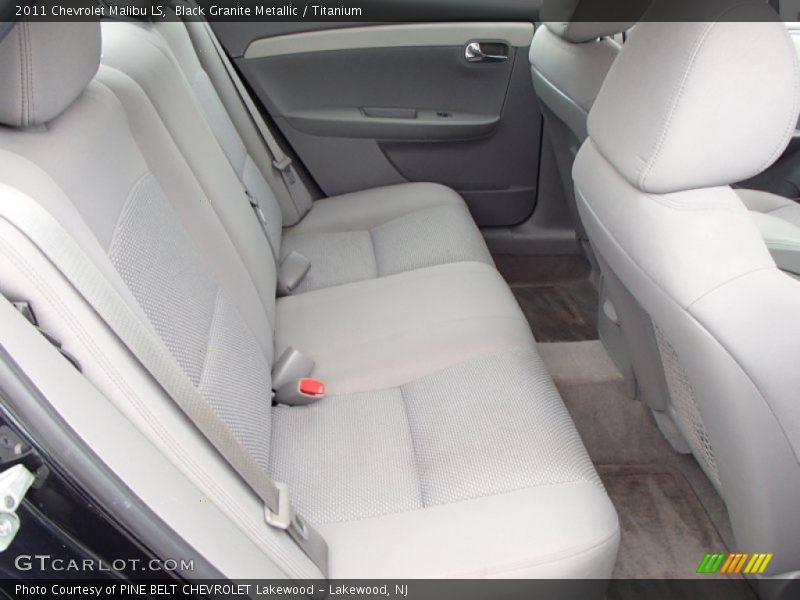 Black Granite Metallic / Titanium 2011 Chevrolet Malibu LS