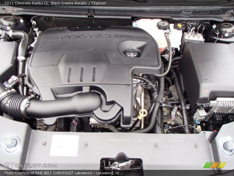 Black Granite Metallic / Titanium 2011 Chevrolet Malibu LS