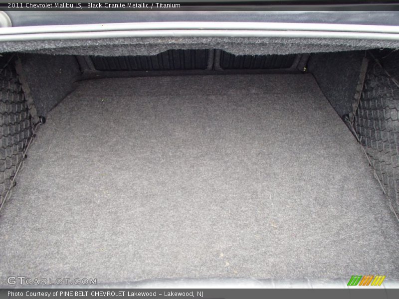 Black Granite Metallic / Titanium 2011 Chevrolet Malibu LS