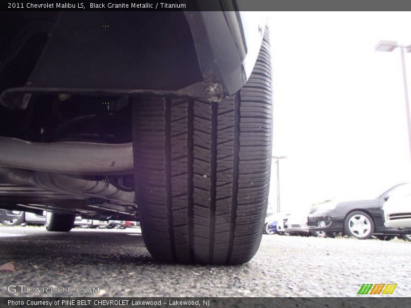 Black Granite Metallic / Titanium 2011 Chevrolet Malibu LS
