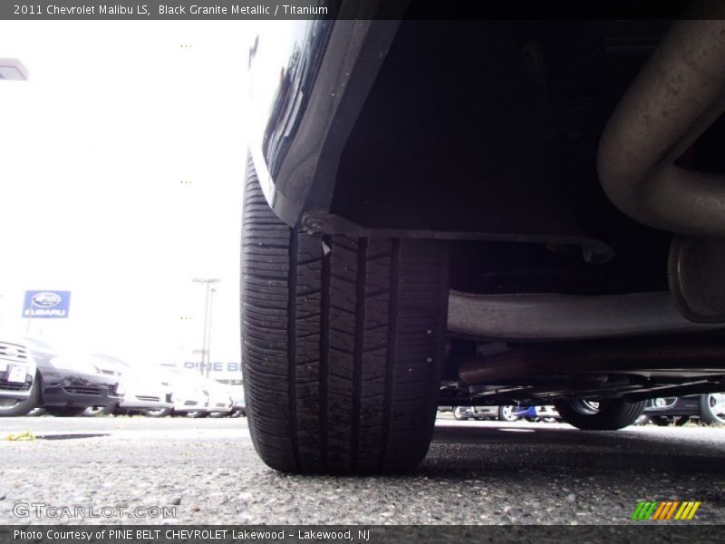 Black Granite Metallic / Titanium 2011 Chevrolet Malibu LS