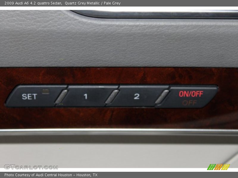 Quartz Grey Metallic / Pale Grey 2009 Audi A6 4.2 quattro Sedan