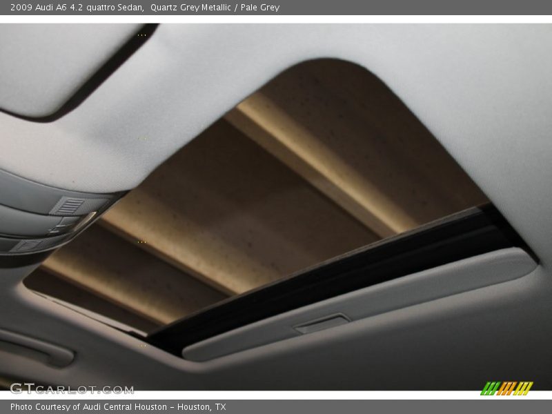 Quartz Grey Metallic / Pale Grey 2009 Audi A6 4.2 quattro Sedan