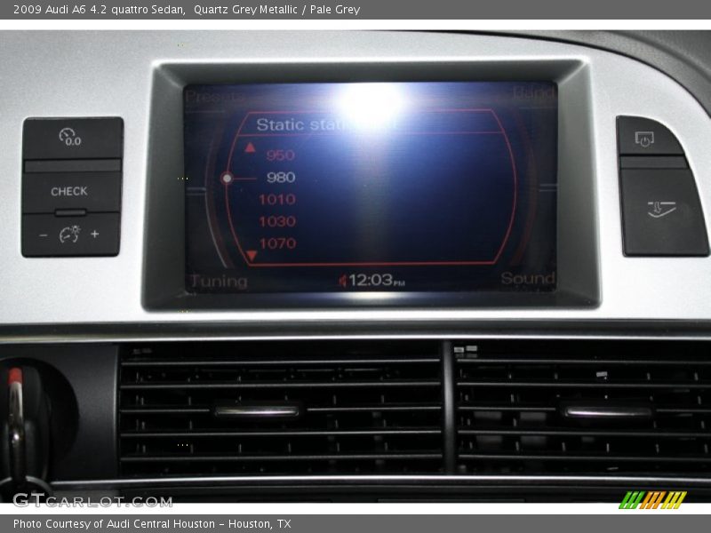 Quartz Grey Metallic / Pale Grey 2009 Audi A6 4.2 quattro Sedan