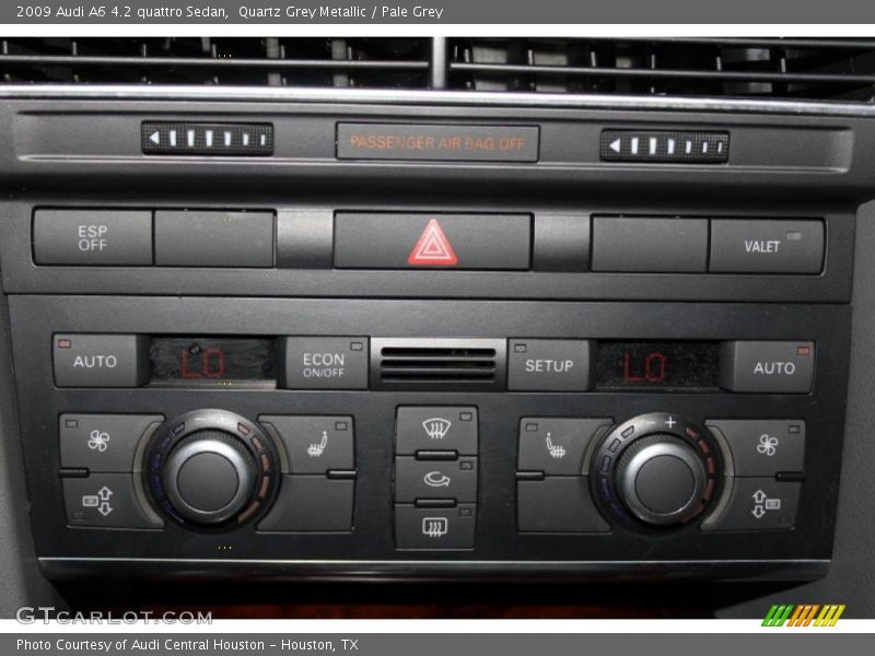 Quartz Grey Metallic / Pale Grey 2009 Audi A6 4.2 quattro Sedan