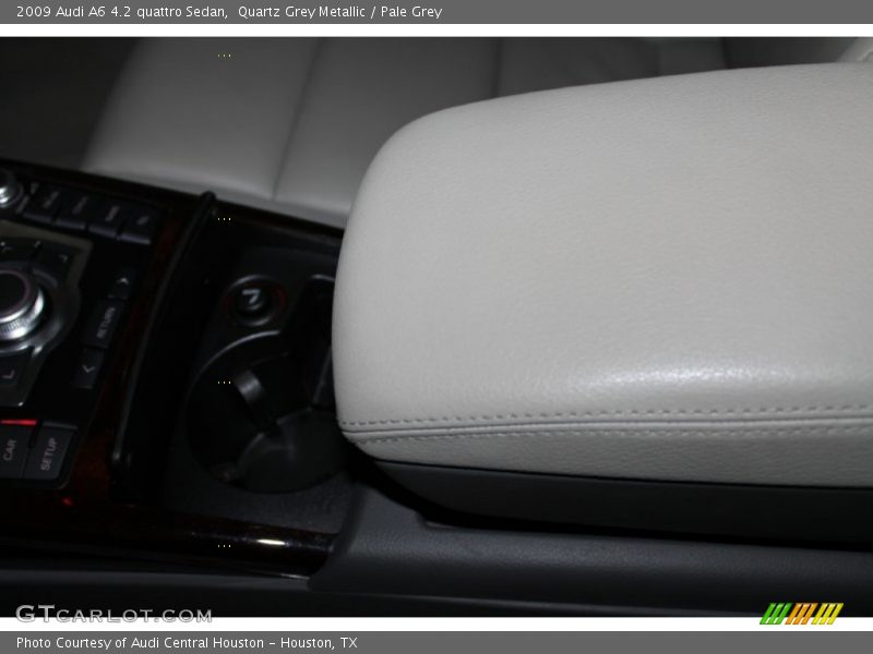 Quartz Grey Metallic / Pale Grey 2009 Audi A6 4.2 quattro Sedan