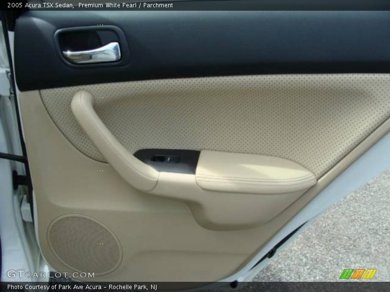 Premium White Pearl / Parchment 2005 Acura TSX Sedan