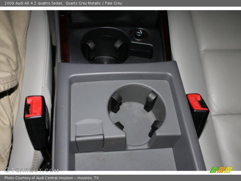 Quartz Grey Metallic / Pale Grey 2009 Audi A6 4.2 quattro Sedan