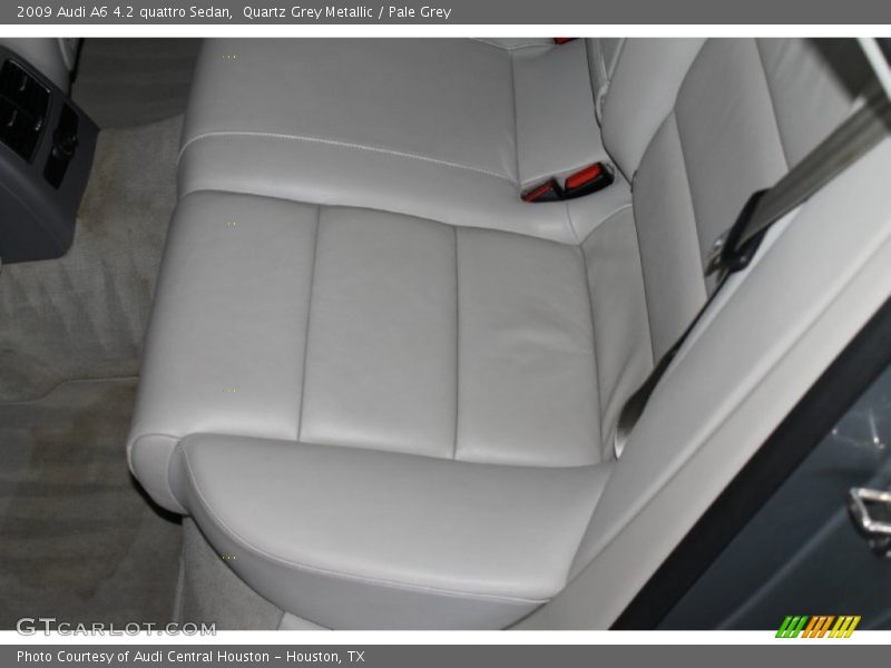 Quartz Grey Metallic / Pale Grey 2009 Audi A6 4.2 quattro Sedan