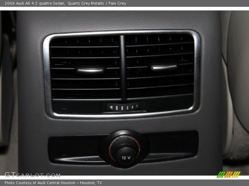 Quartz Grey Metallic / Pale Grey 2009 Audi A6 4.2 quattro Sedan
