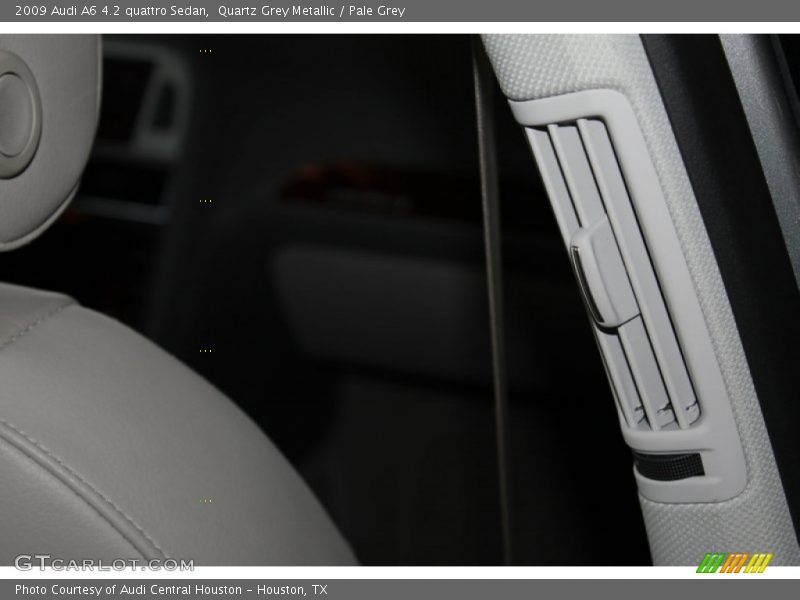 Quartz Grey Metallic / Pale Grey 2009 Audi A6 4.2 quattro Sedan