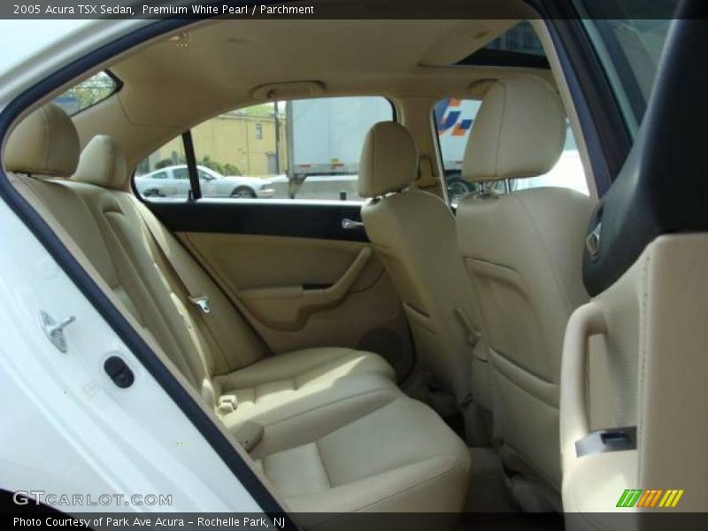 Premium White Pearl / Parchment 2005 Acura TSX Sedan