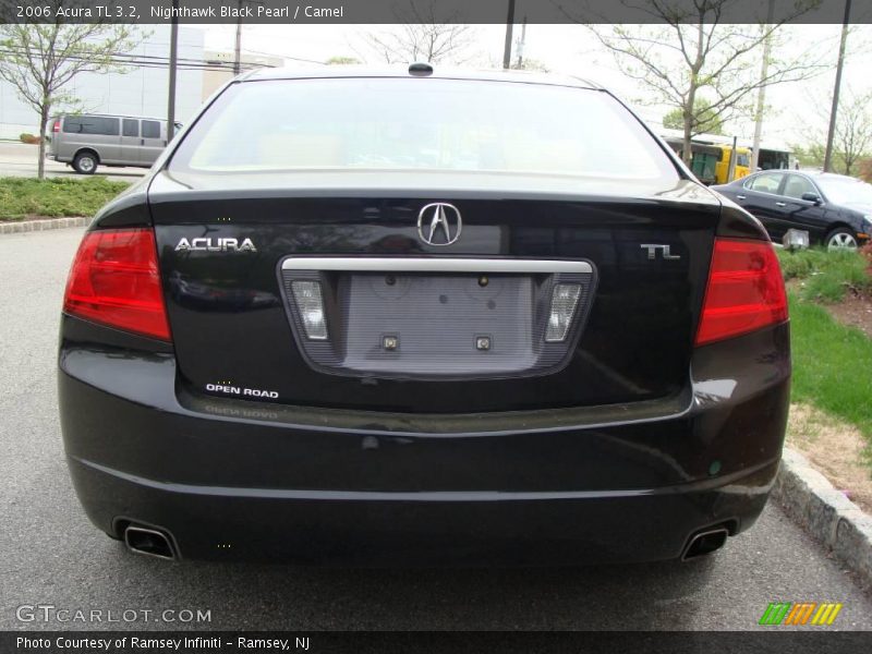 Nighthawk Black Pearl / Camel 2006 Acura TL 3.2