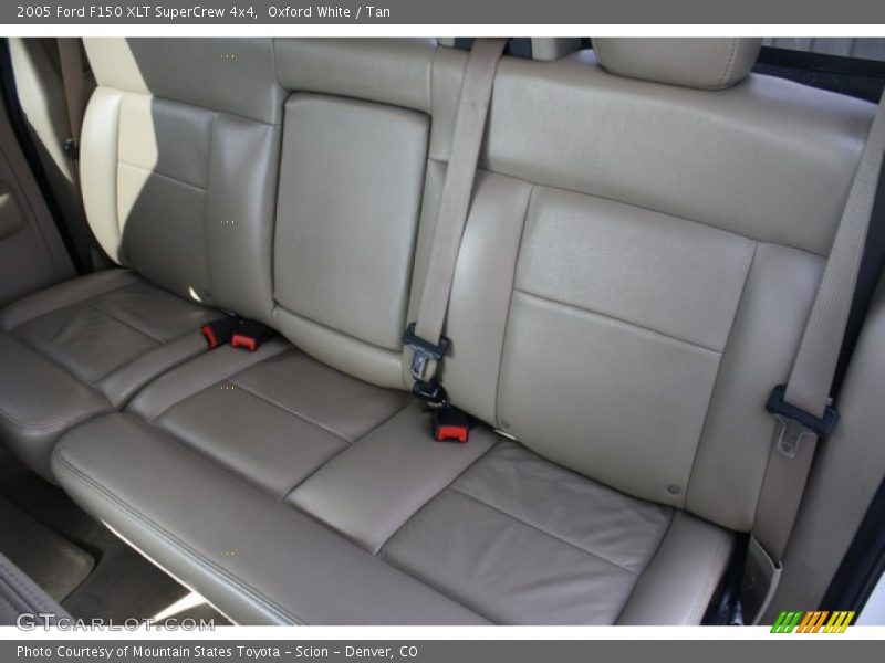Oxford White / Tan 2005 Ford F150 XLT SuperCrew 4x4