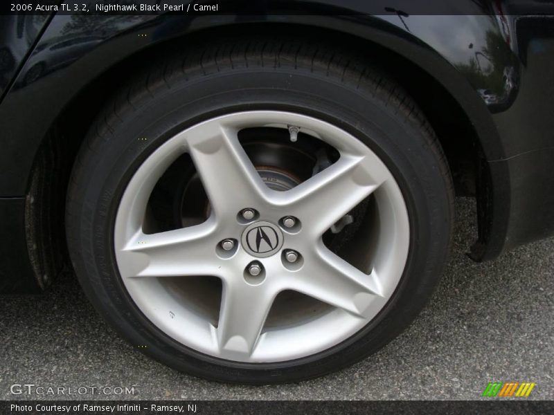 Nighthawk Black Pearl / Camel 2006 Acura TL 3.2