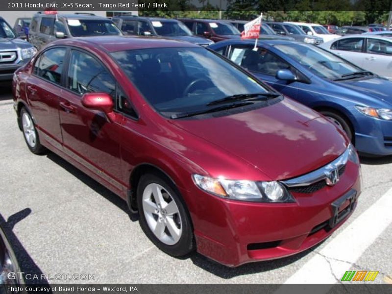 Front 3/4 View of 2011 Civic LX-S Sedan