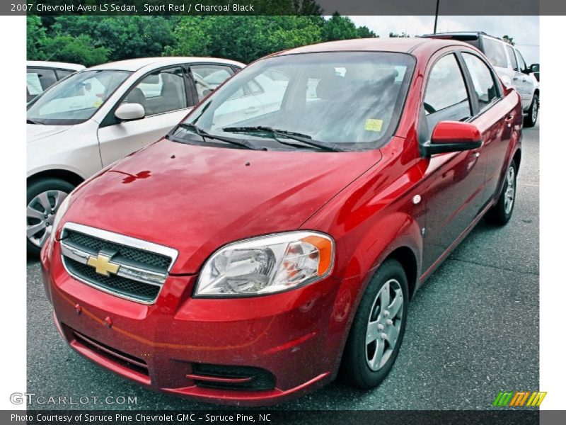 Front 3/4 View of 2007 Aveo LS Sedan