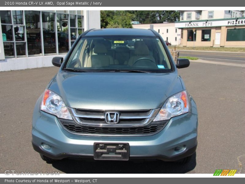 Opal Sage Metallic / Ivory 2010 Honda CR-V LX AWD