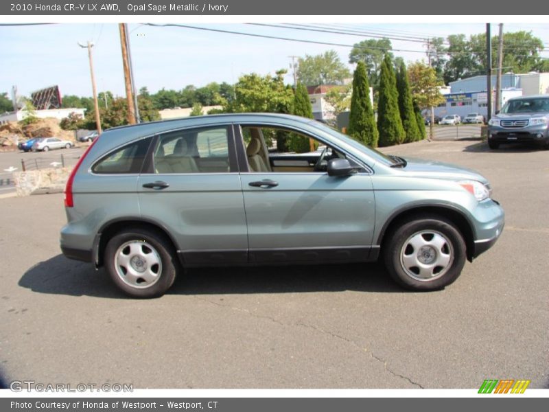 Opal Sage Metallic / Ivory 2010 Honda CR-V LX AWD