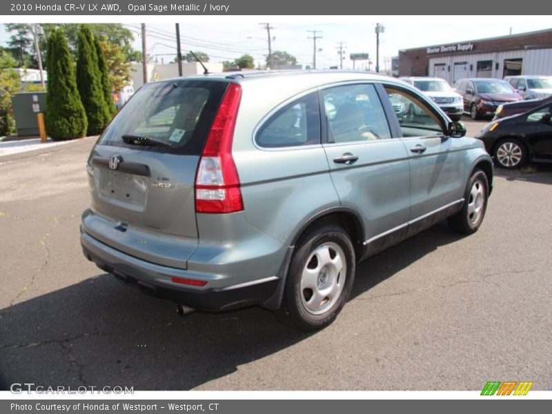 Opal Sage Metallic / Ivory 2010 Honda CR-V LX AWD