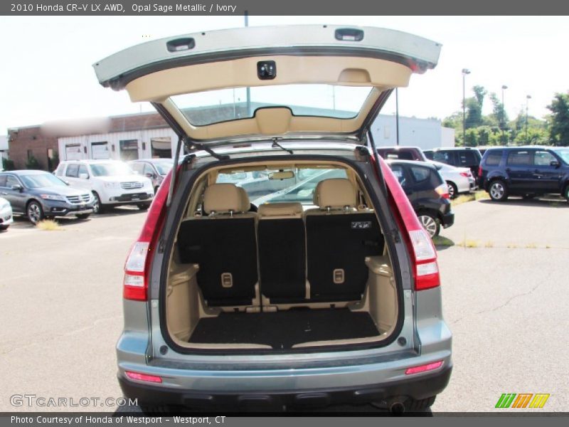 Opal Sage Metallic / Ivory 2010 Honda CR-V LX AWD