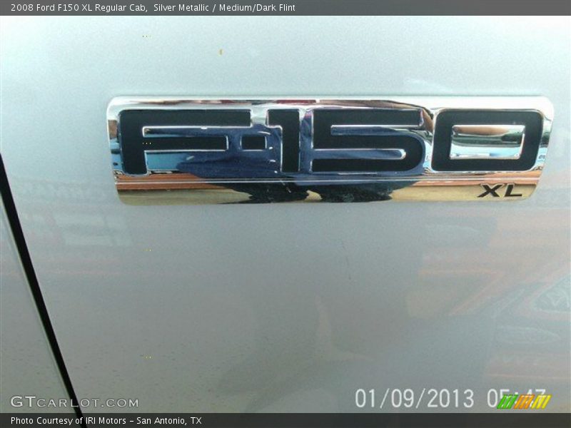 Silver Metallic / Medium/Dark Flint 2008 Ford F150 XL Regular Cab