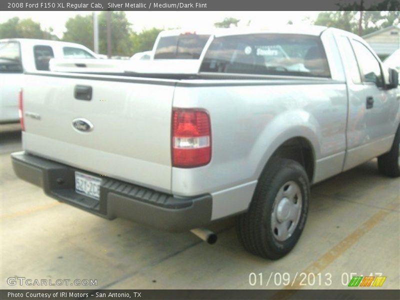 Silver Metallic / Medium/Dark Flint 2008 Ford F150 XL Regular Cab