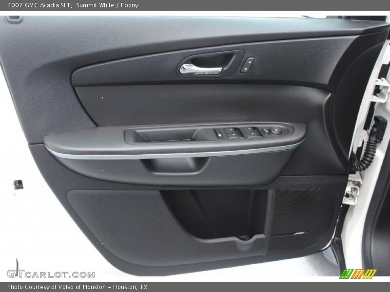Summit White / Ebony 2007 GMC Acadia SLT