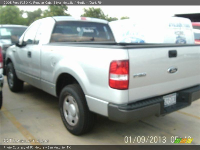 Silver Metallic / Medium/Dark Flint 2008 Ford F150 XL Regular Cab