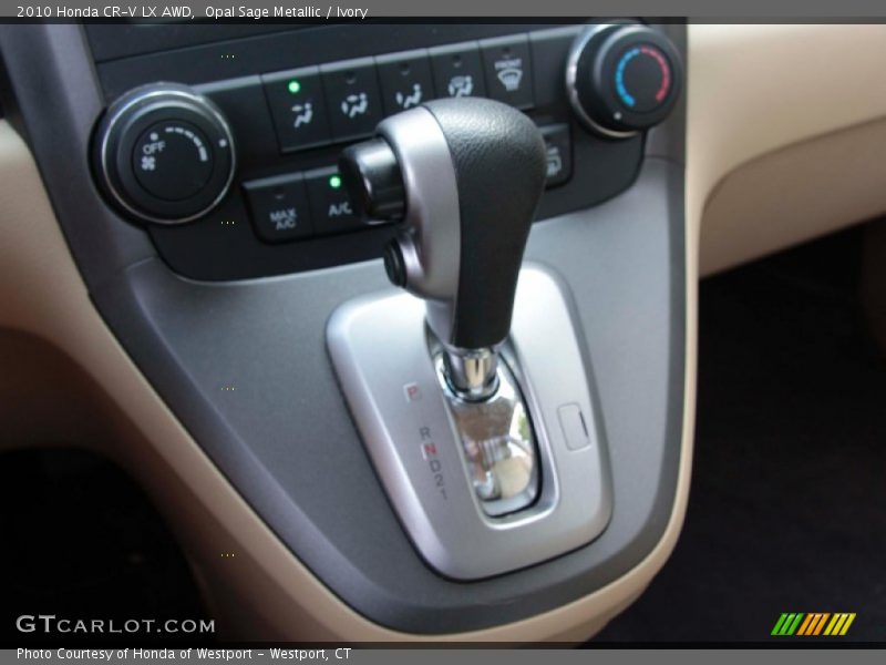 Opal Sage Metallic / Ivory 2010 Honda CR-V LX AWD