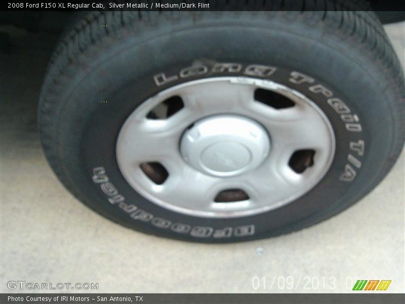 Silver Metallic / Medium/Dark Flint 2008 Ford F150 XL Regular Cab