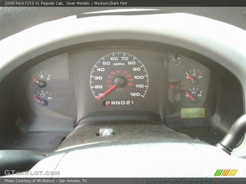 Silver Metallic / Medium/Dark Flint 2008 Ford F150 XL Regular Cab