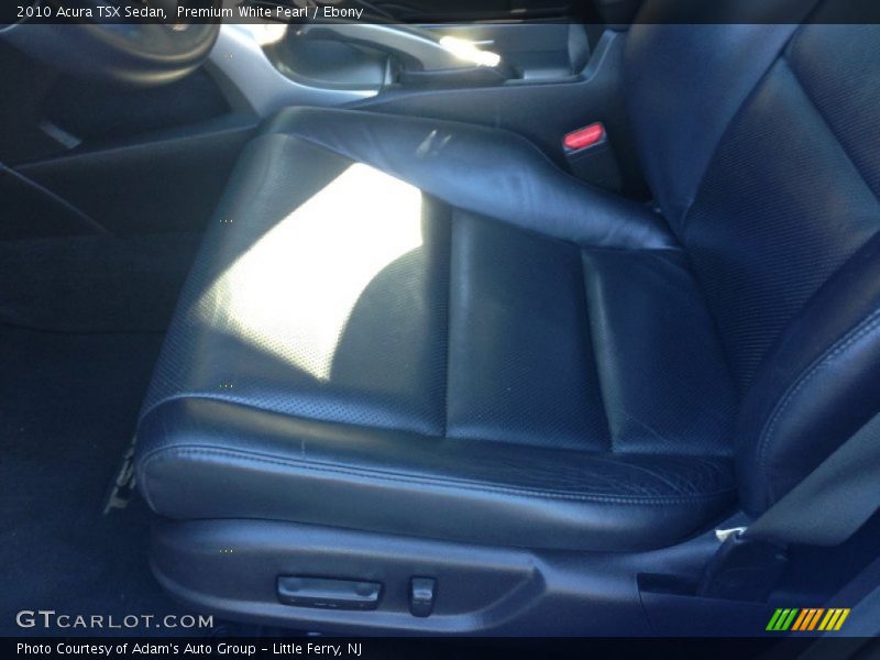 Premium White Pearl / Ebony 2010 Acura TSX Sedan