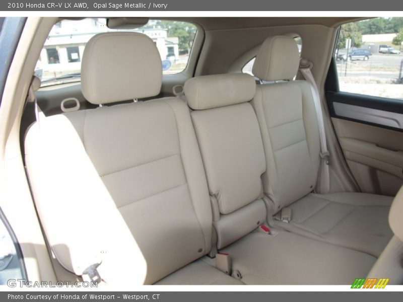 Opal Sage Metallic / Ivory 2010 Honda CR-V LX AWD