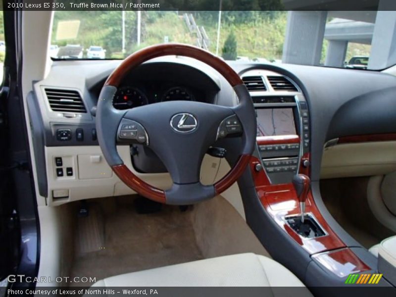Truffle Brown Mica / Parchment 2010 Lexus ES 350