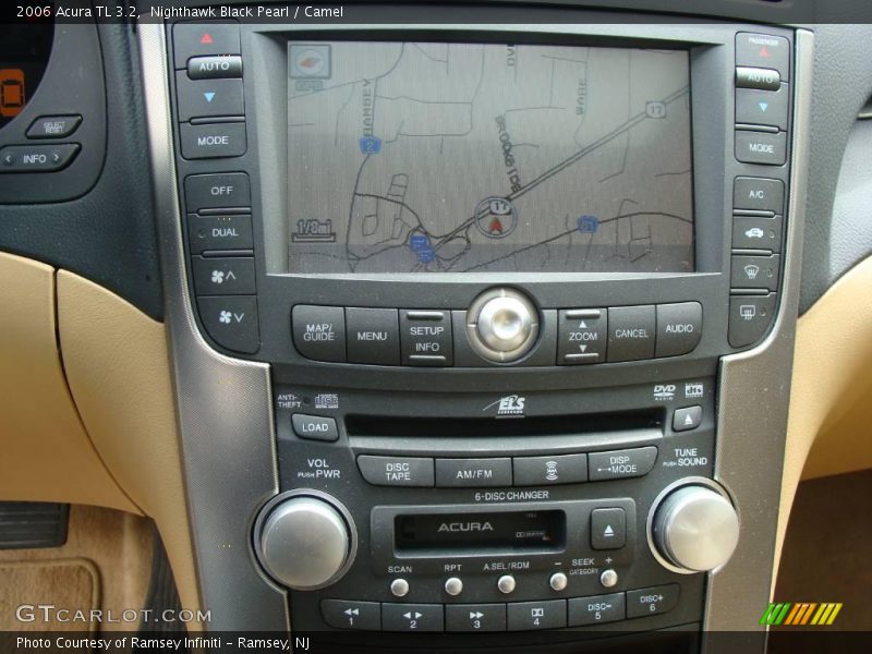 Nighthawk Black Pearl / Camel 2006 Acura TL 3.2