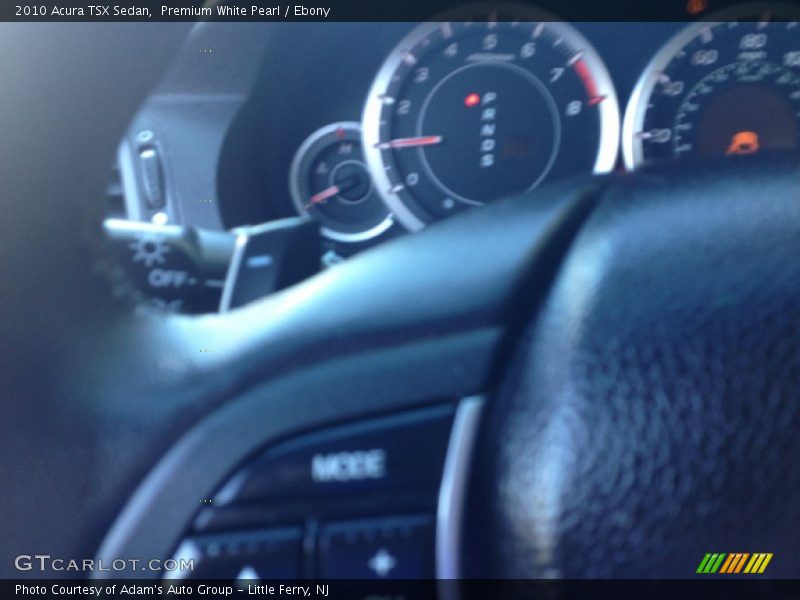 Premium White Pearl / Ebony 2010 Acura TSX Sedan