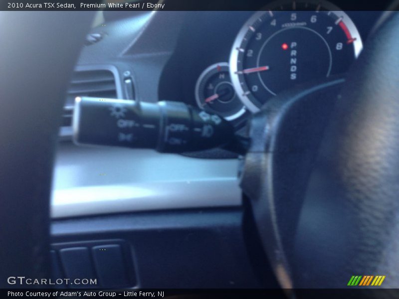 Premium White Pearl / Ebony 2010 Acura TSX Sedan
