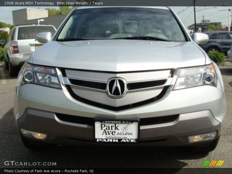 Billet Silver Metallic / Taupe 2008 Acura MDX Technology