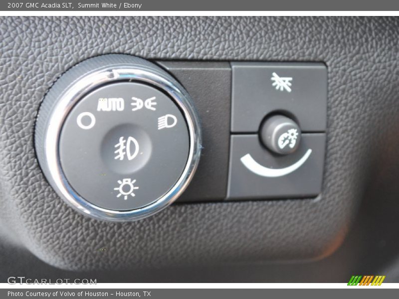 Summit White / Ebony 2007 GMC Acadia SLT