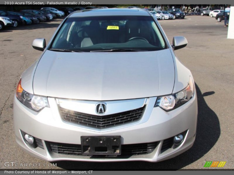 Palladium Metallic / Ebony 2010 Acura TSX Sedan