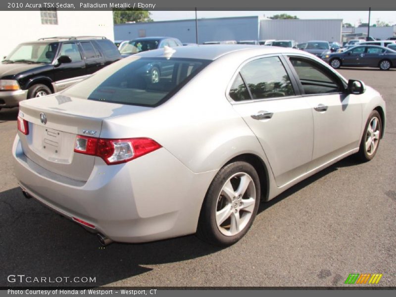 Palladium Metallic / Ebony 2010 Acura TSX Sedan