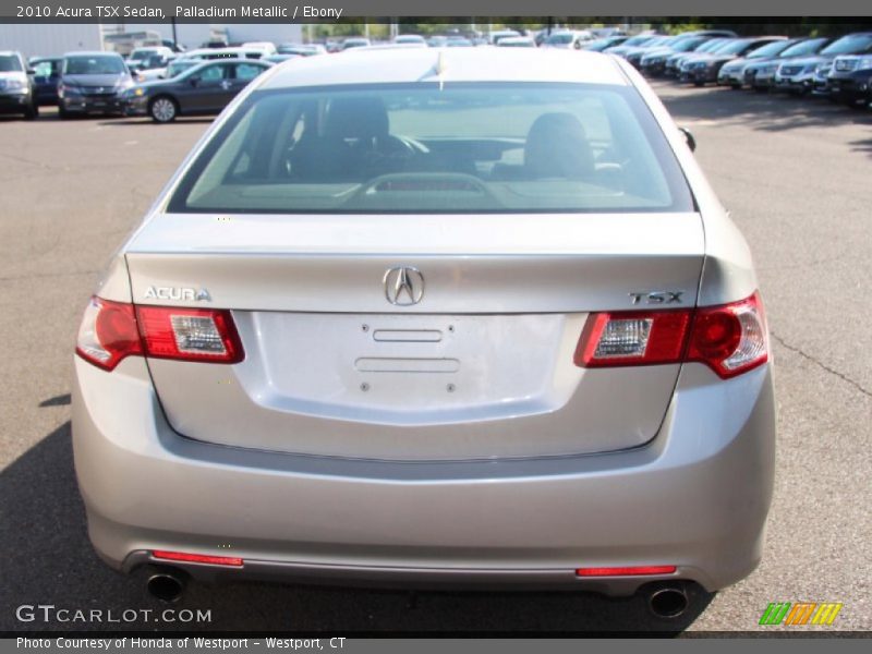 Palladium Metallic / Ebony 2010 Acura TSX Sedan